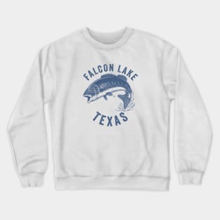 Falcon Lake Texas Fishing Crewneck Sweatshirt